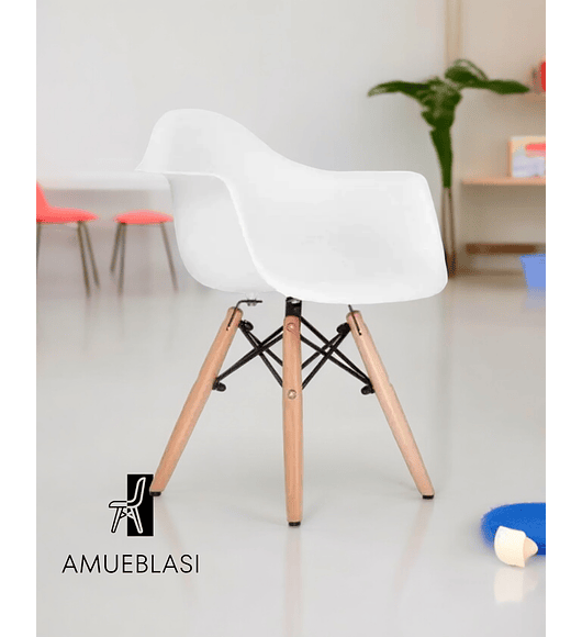 Butaca Eames Niños - Beige