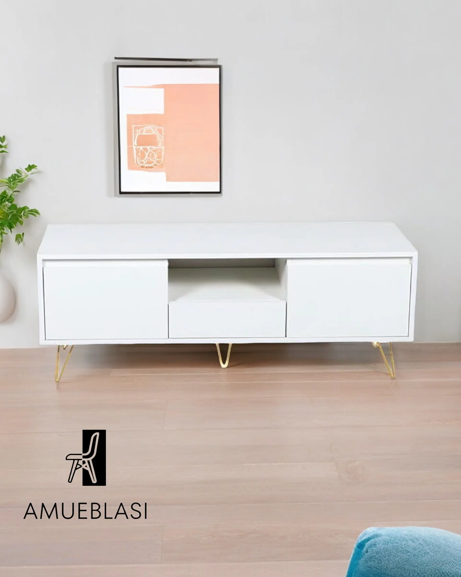 Rack de Tv White 1