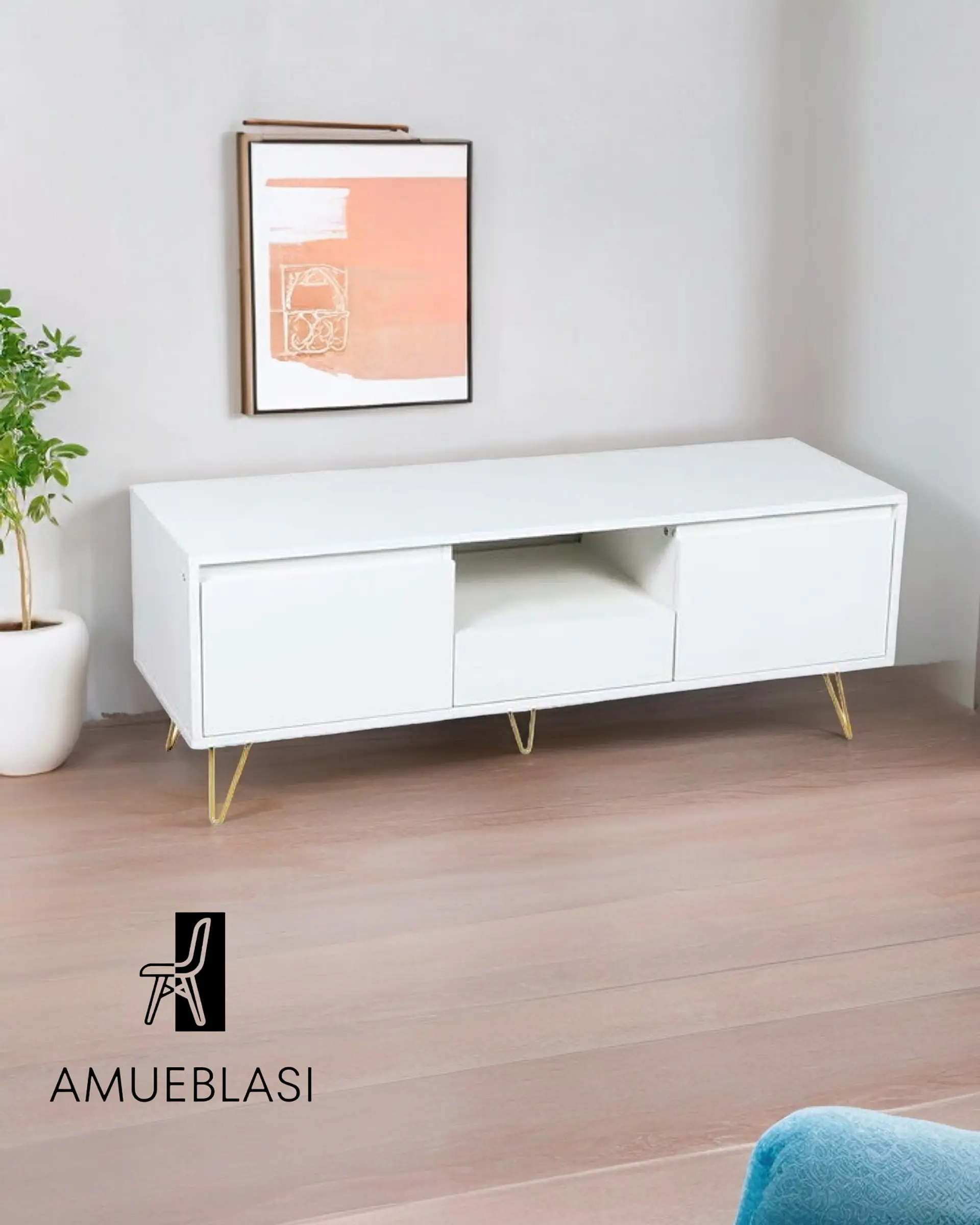 Rack de Tv White 4