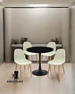 Comedor Redondo Tulip con Sillas Scoop - Miniatura 6