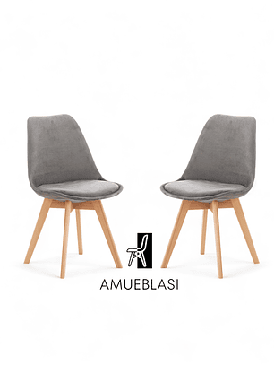 Pack Silla Tulip Velvet