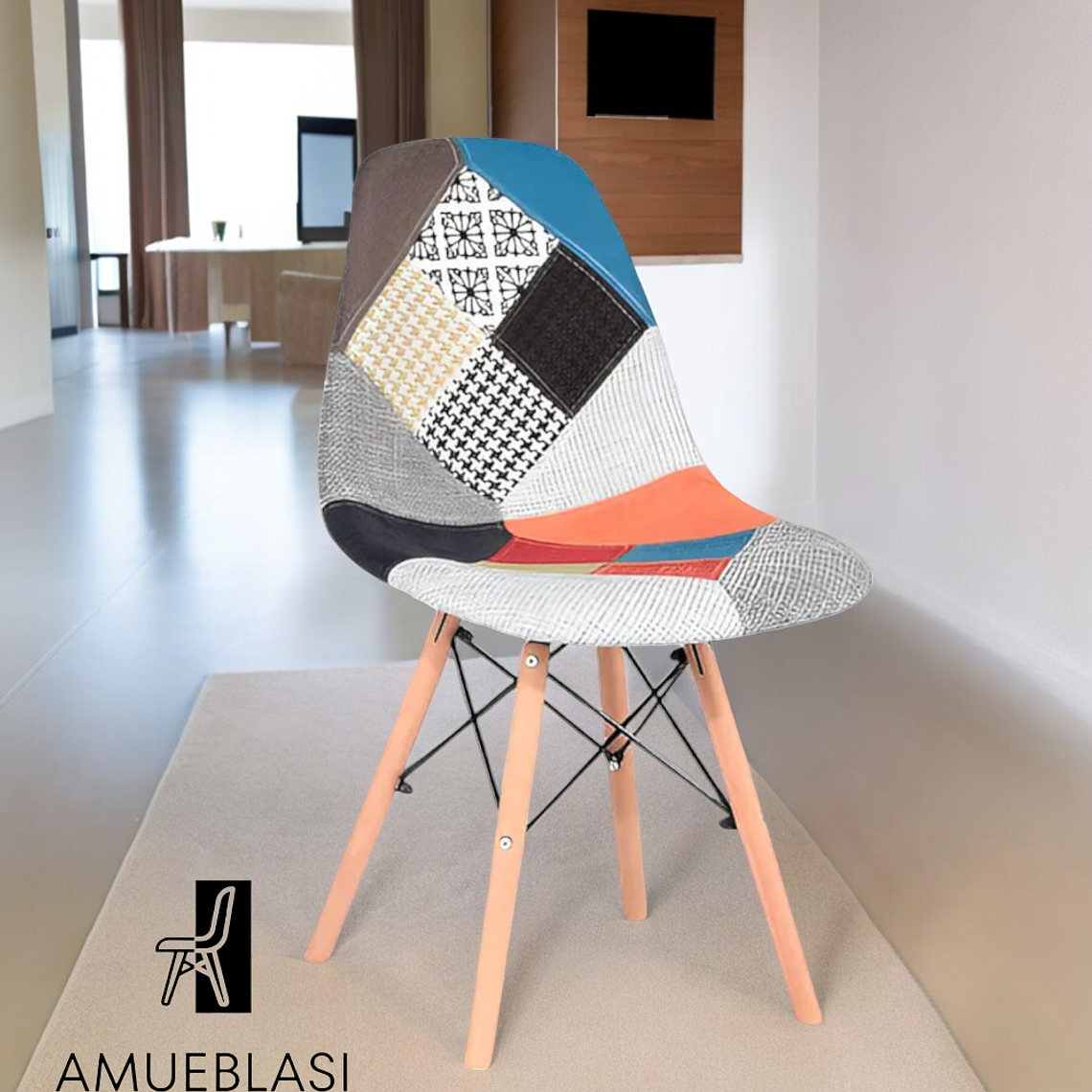 Silla Patchwork 4