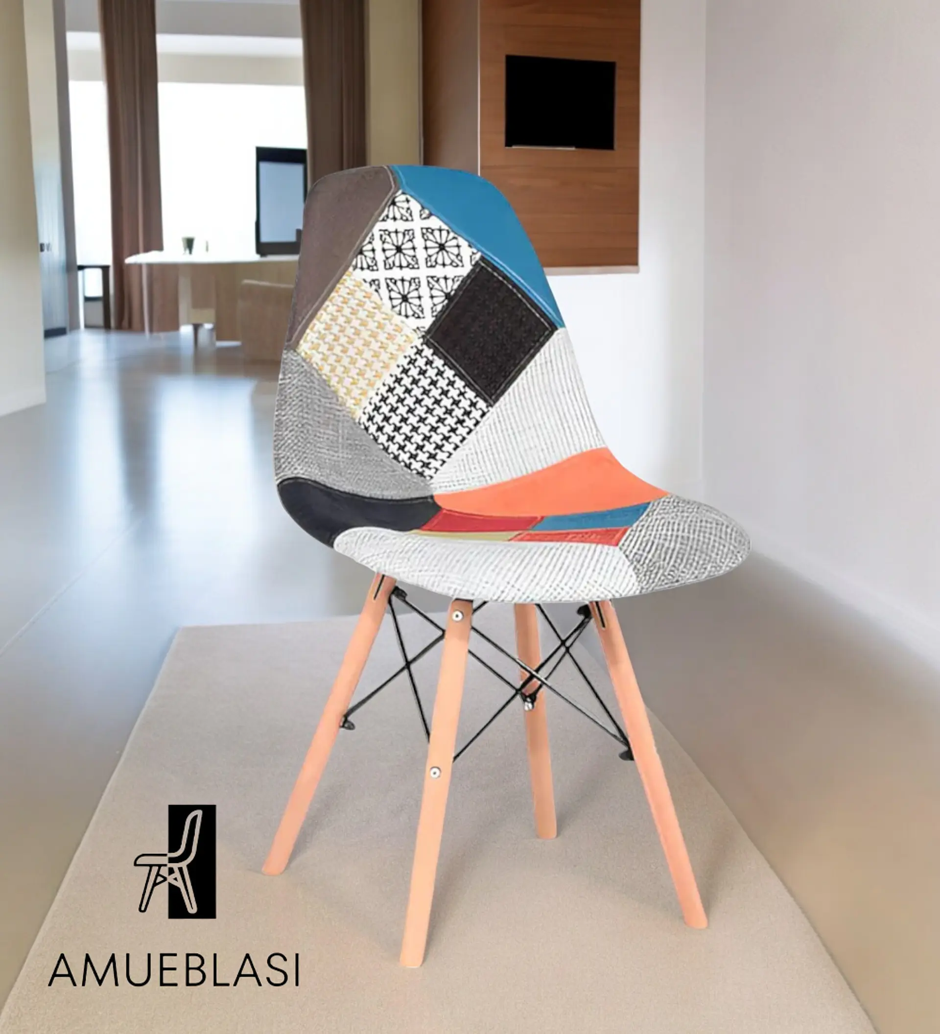 Silla Patchwork 4