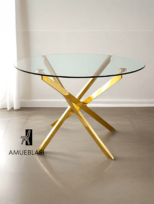 Mesa Redonda Hellen Gold