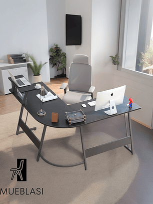 Escritorio Esquinero Black