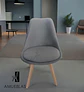 Silla Tulip Velvet - Miniatura 4