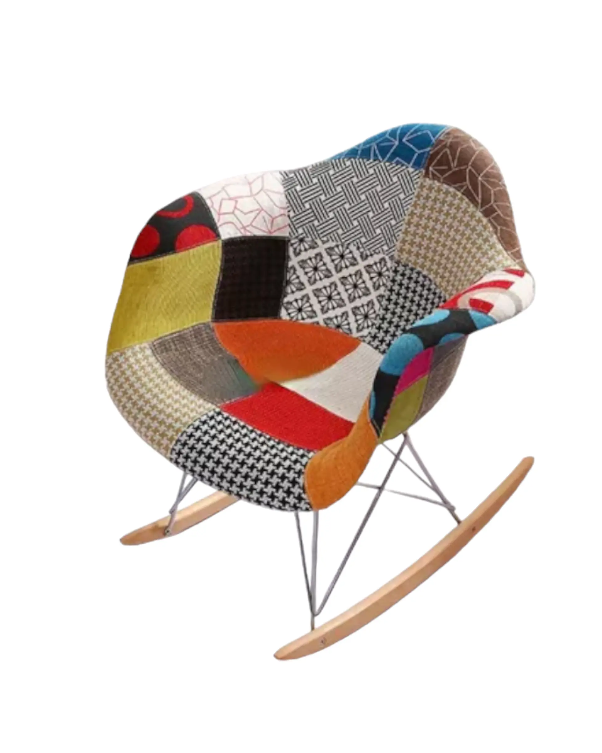 Butaca Mecedora Patchwork 2