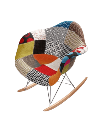 Butaca Mecedora Patchwork