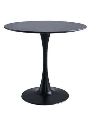Mesa Tulip Negra 80 cm