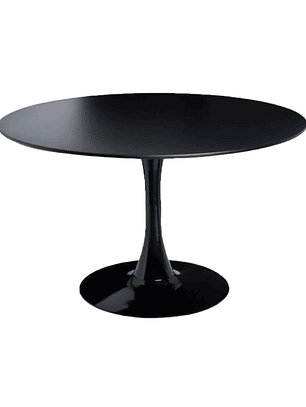 Mesa Tulip Negra 100 cm