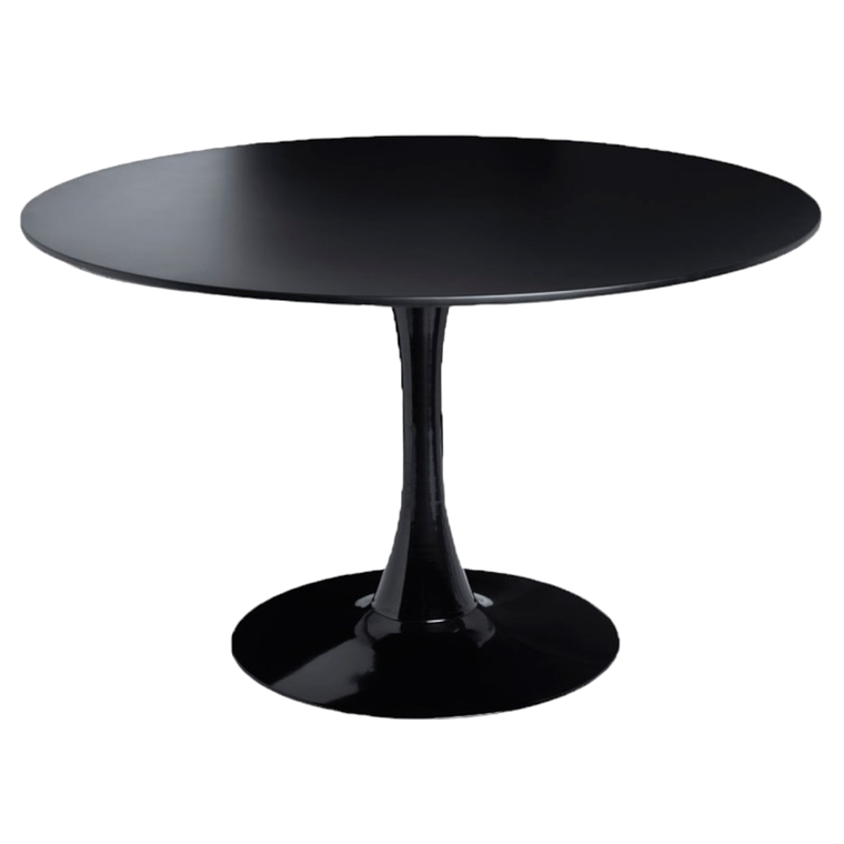 Mesa Tulip Negra 100 cm 2