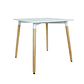 Mesa Cuadrada Melamina Blanca 80x80 cm - Miniatura 3