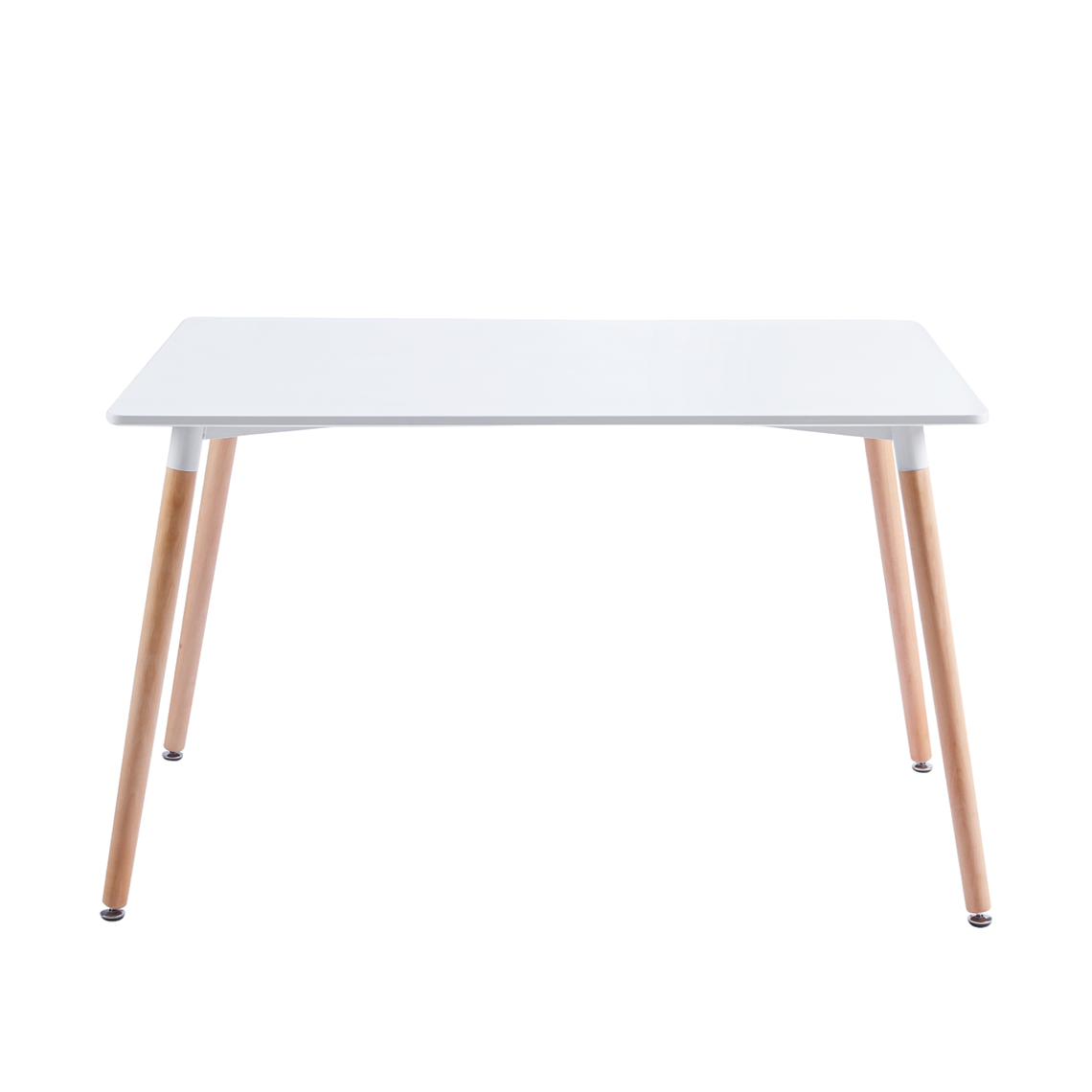 Mesa Rectangular Melamina Blanca 120x80 cm 2