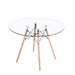 Mesa Redonda Vidrio Eames 100 cm - Miniatura 2