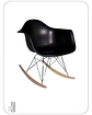 Butaca Mecedora Eames - Miniatura 1