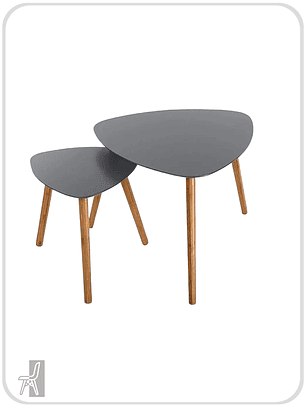 Mesa Centro Triangular Duo 