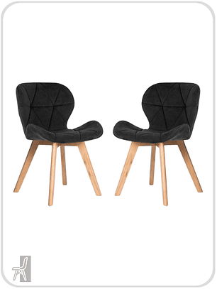 Pack Sillas Radar Velvet