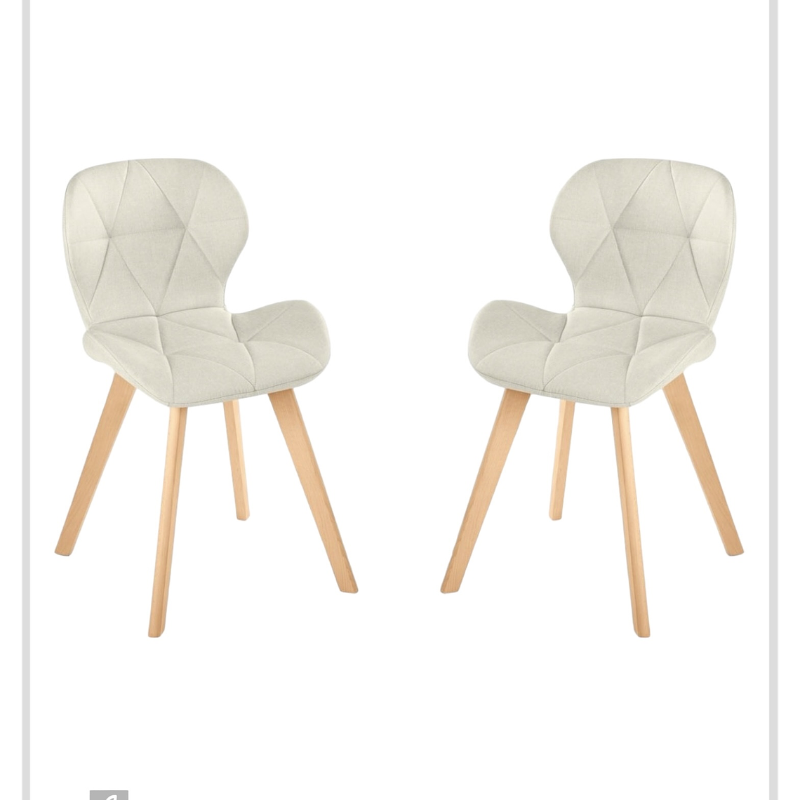 Pack Sillas Radar Velvet 2