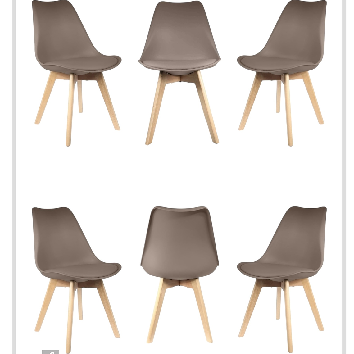 Pack Sillas Tulip 12