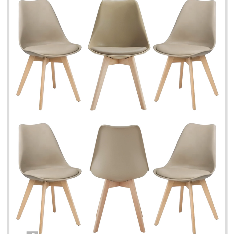 Pack Sillas Tulip 24