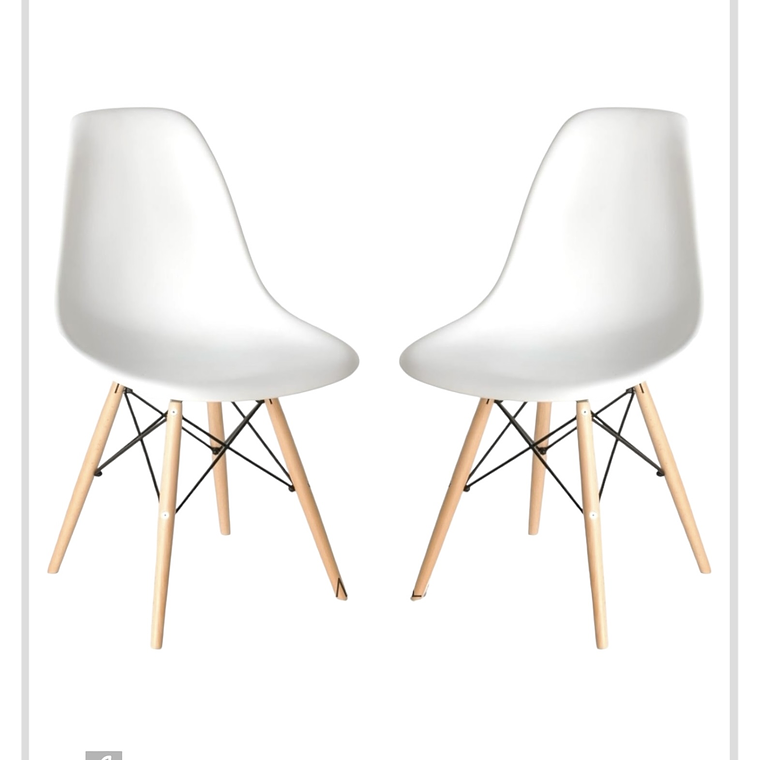 Pack Sillas Eames 1