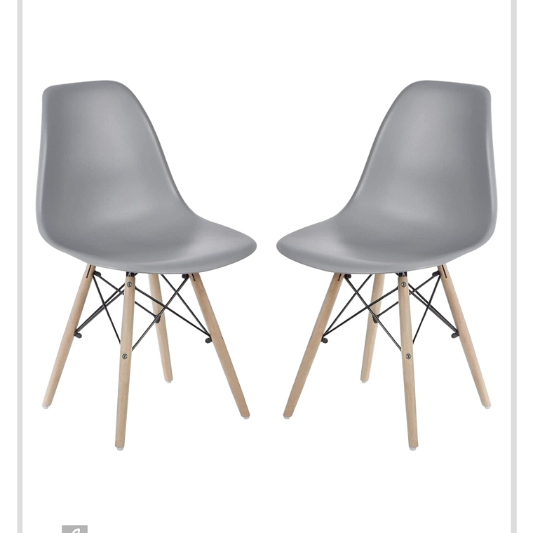 Pack Sillas Eames 4