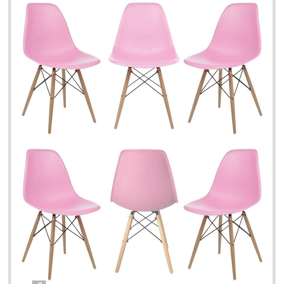 Pack Sillas Eames 11