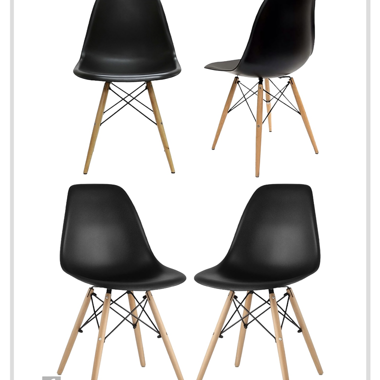 Pack Sillas Eames 14