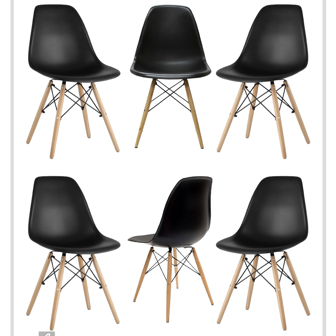 Pack Sillas Eames 15