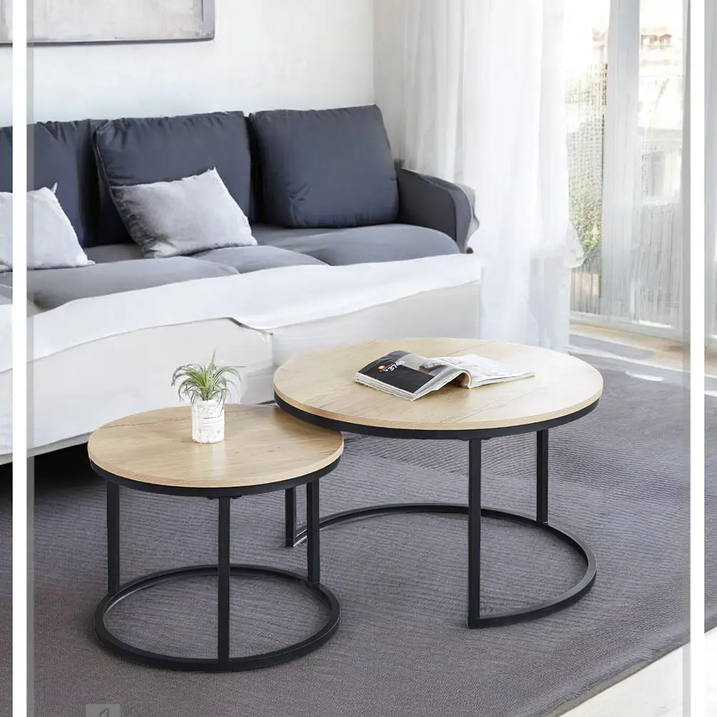 Mesa de Centro Anidada Wood 3