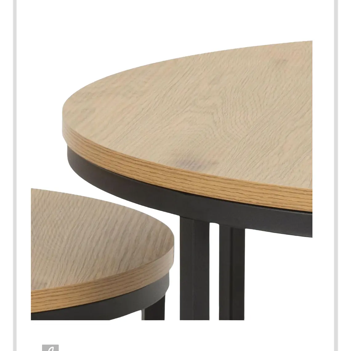 Mesa de Centro Anidada Wood 4