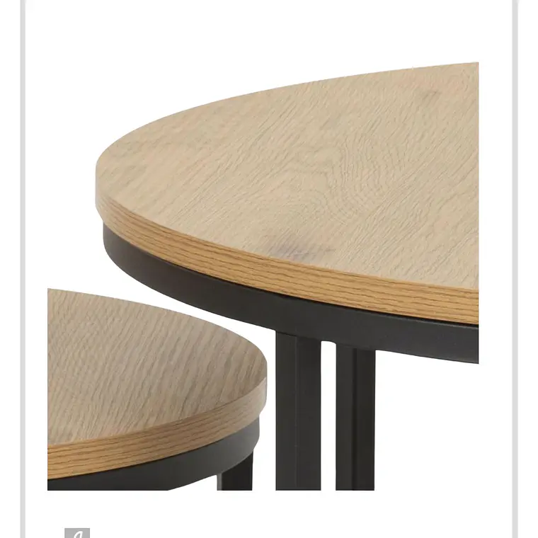 Mesa de Centro Anidada Wood 4