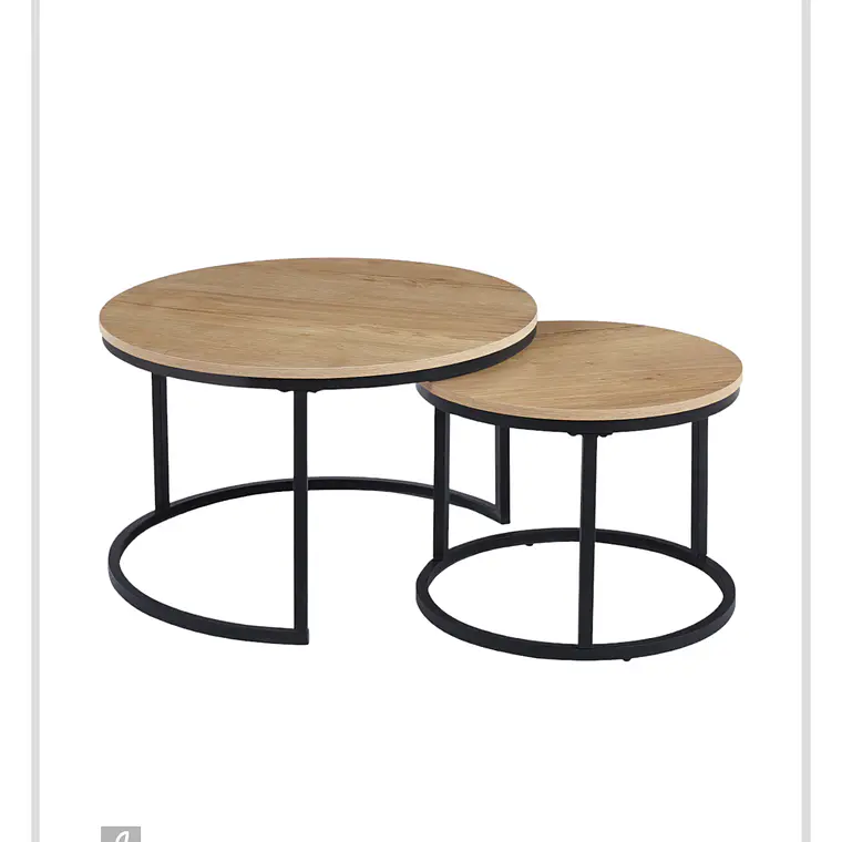 Mesa de Centro Anidada Wood 2