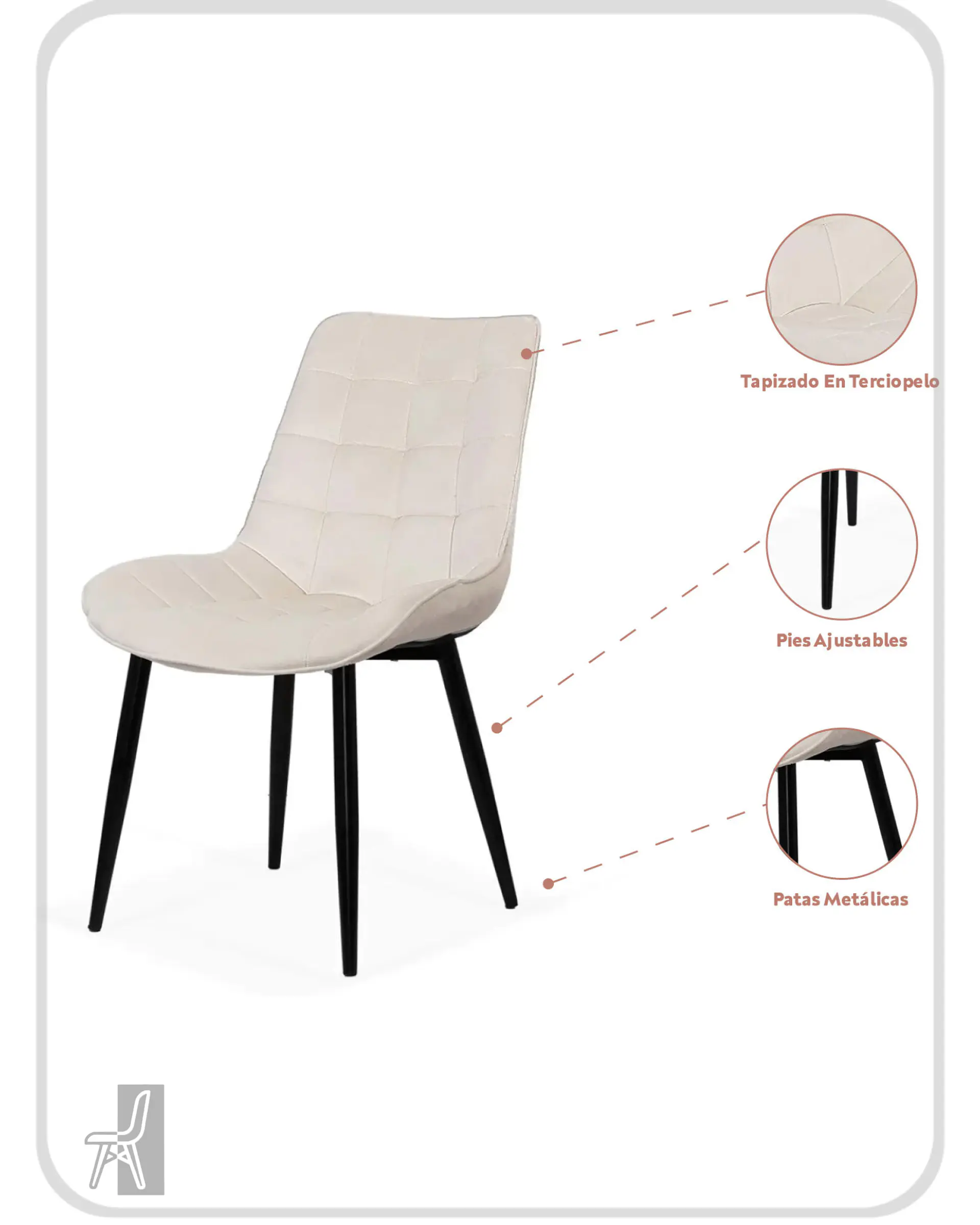 Silla Botton Black 4