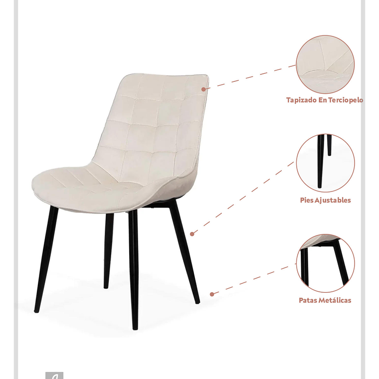 Silla Botton Black 4