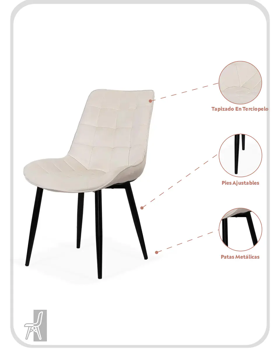 Silla Botton Black 4