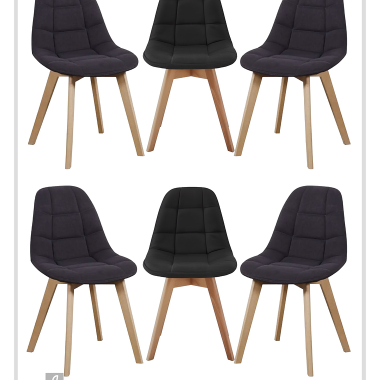 Pack Silla Capitoné 3