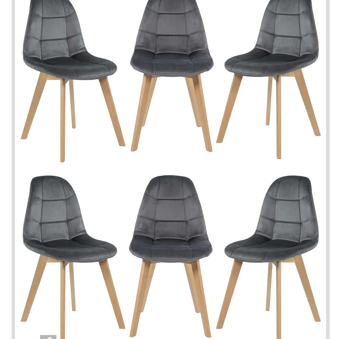 Pack Silla Capitoné 6