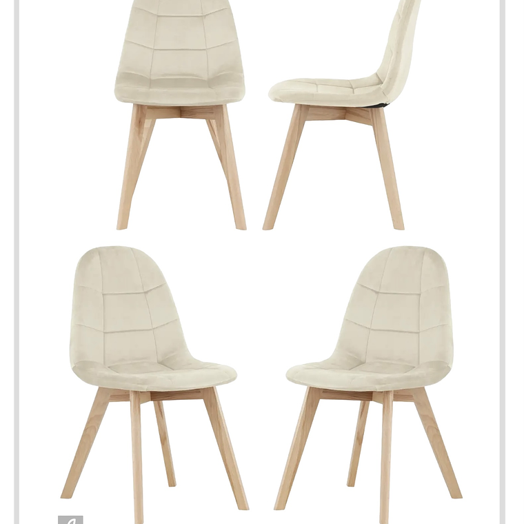 Pack Silla Capitoné 8