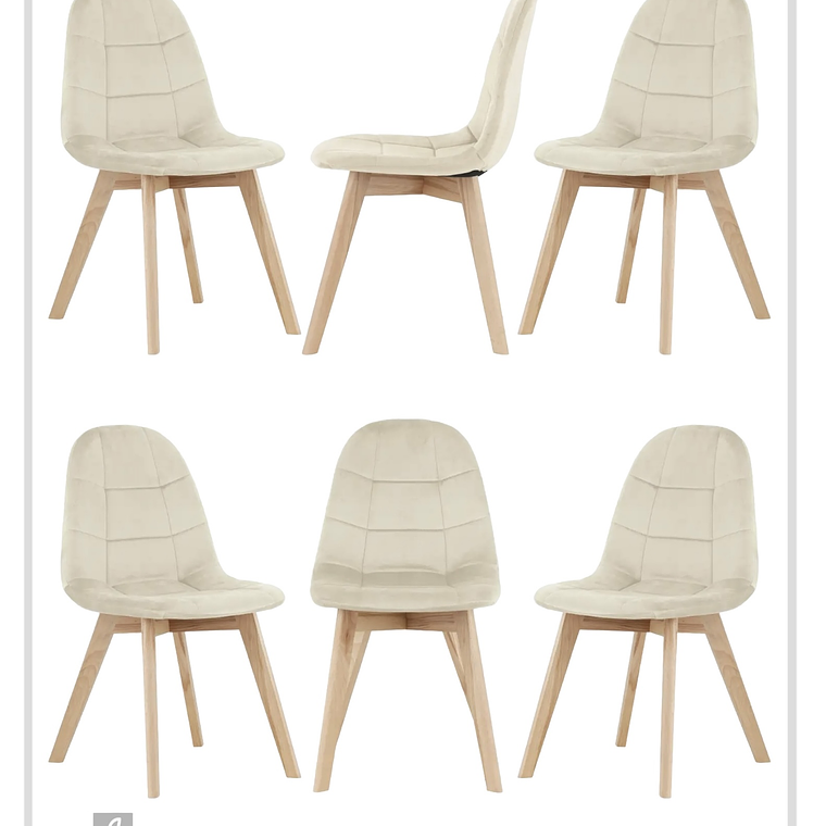 Pack Silla Capitoné 9