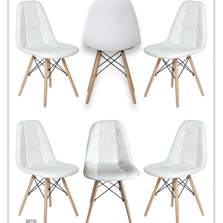 Pack Sillas Buckle 6