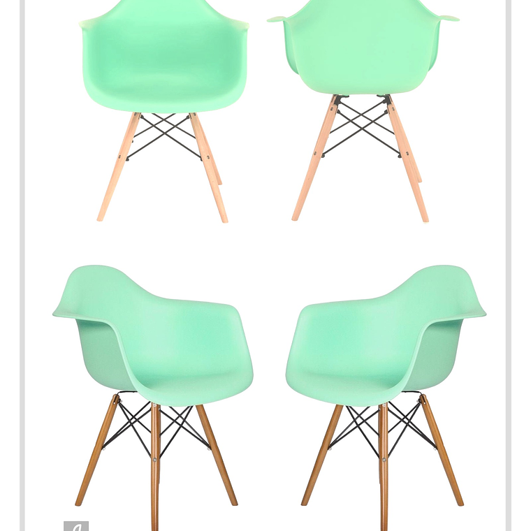 Pack Butacas Eames 4