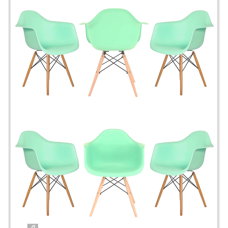 Pack Butacas Eames 5