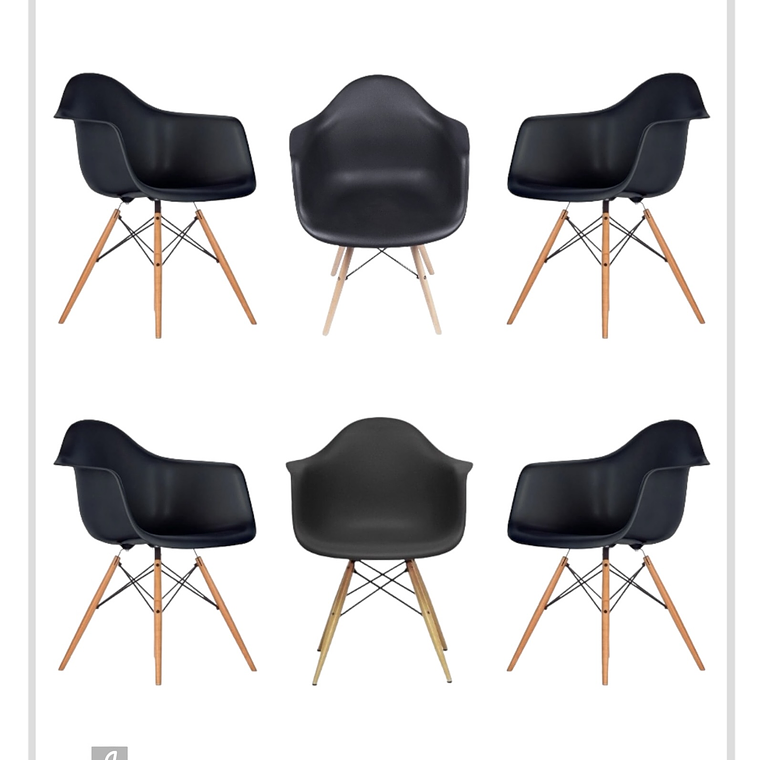 Pack Butacas Eames 8