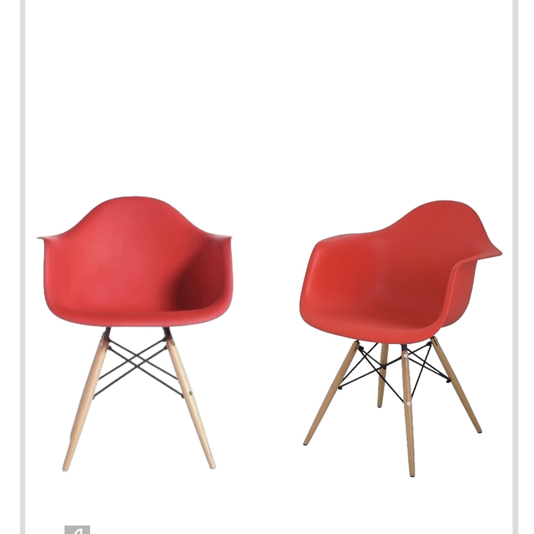 Pack Butacas Eames 9
