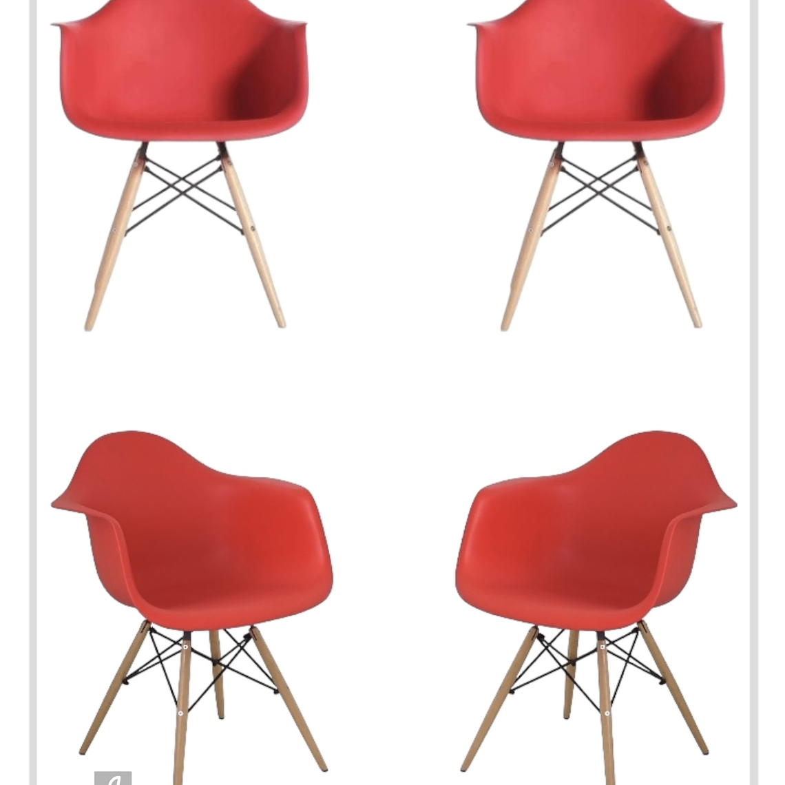 Pack Butacas Eames 10
