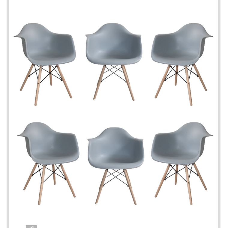 Pack Butacas Eames 14