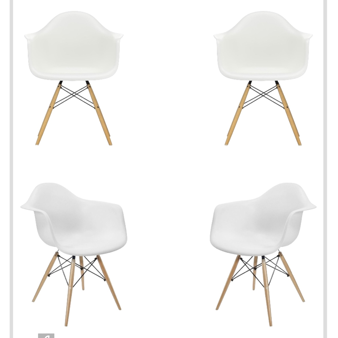 Pack Butacas Eames 16