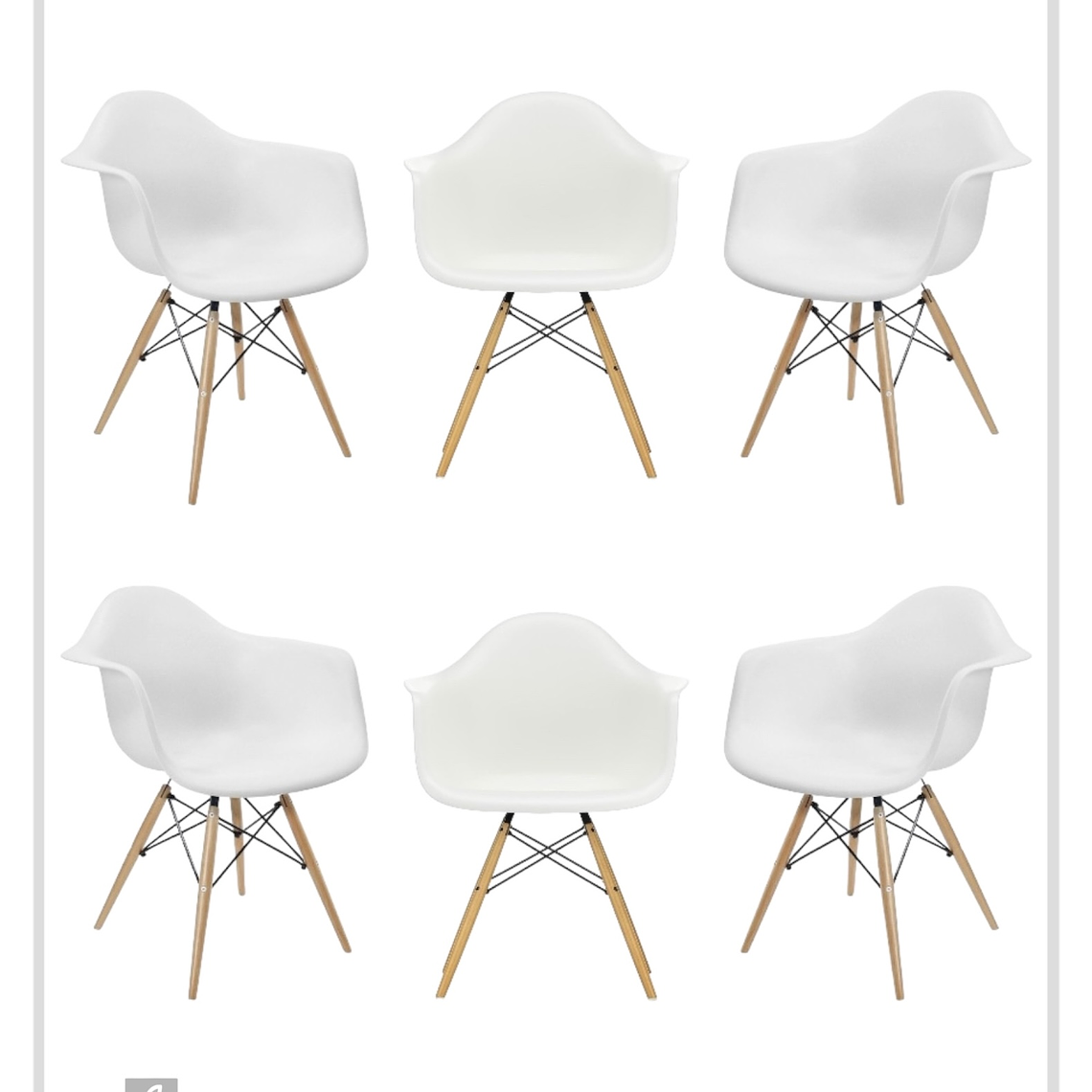 Pack Butacas Eames 17