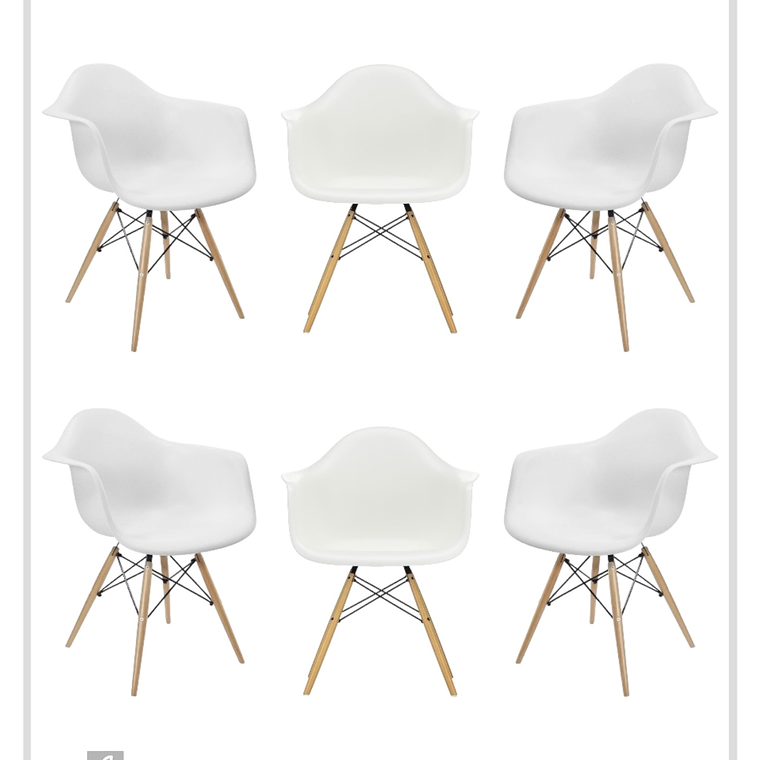 Pack Butacas Eames 17